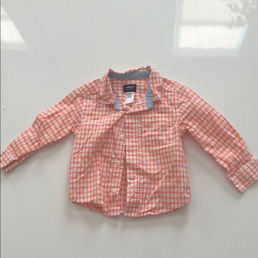 Boys button up shirt